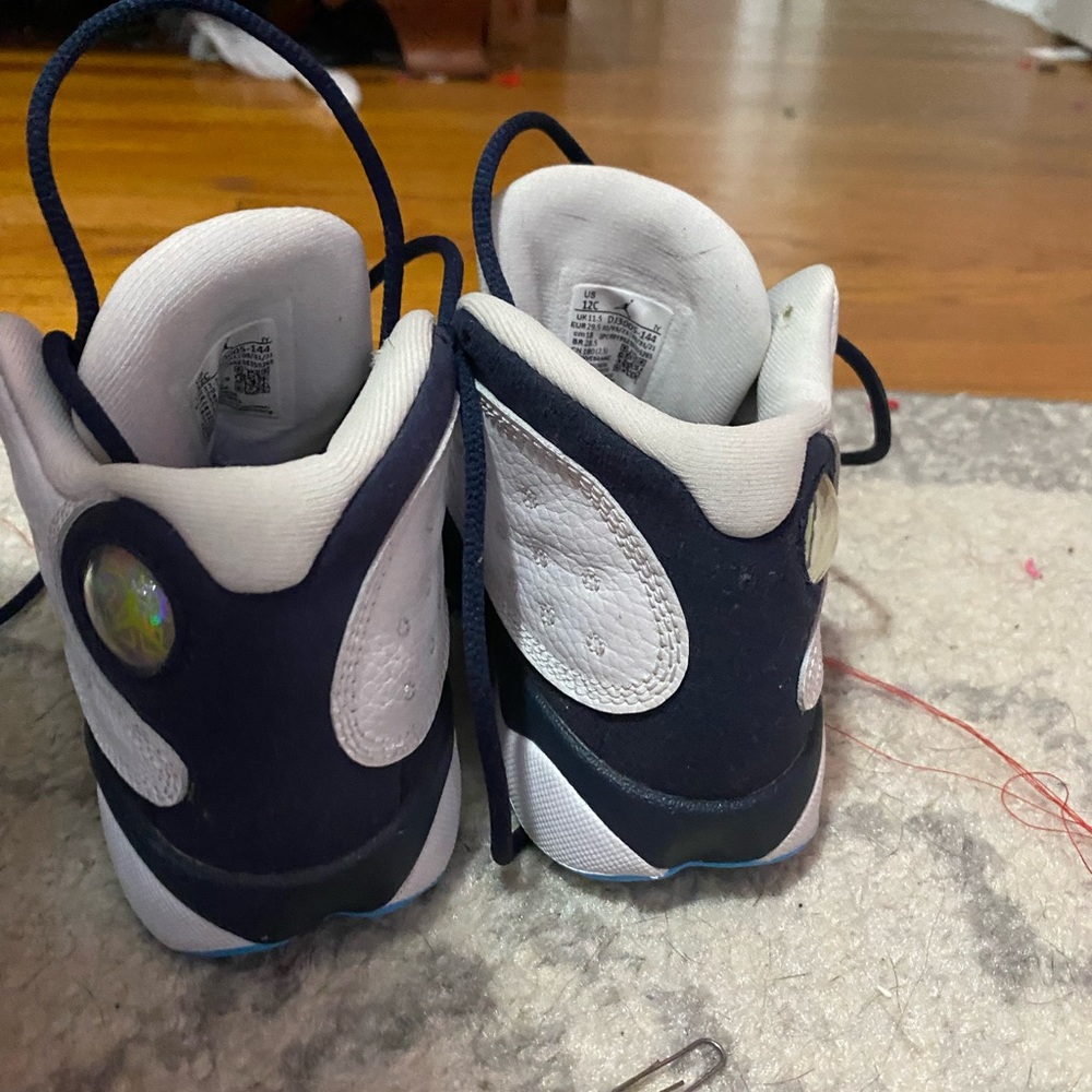 Kids Jordan basketball shoes size 12c. Barely used.